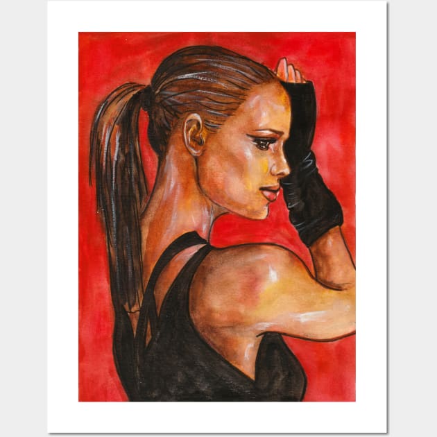 Jennifer Garner Wall Art by Svetlana Pelin